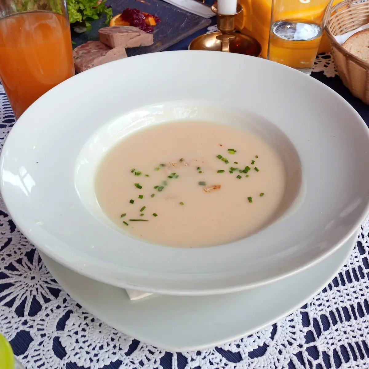 Spargelcremesuppe