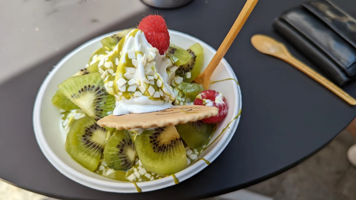 Frozen Joghurt Mit Früchten