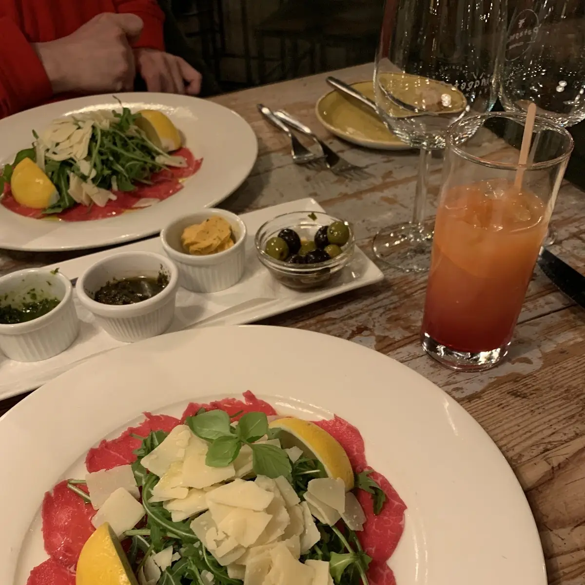 Carpaccio Vom Rinderfilet