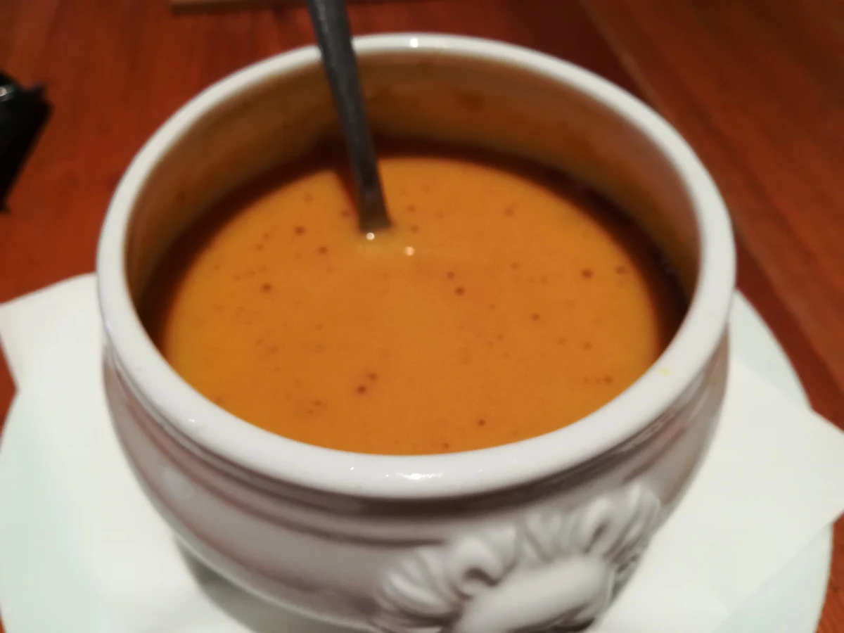 Kürbiscremesuppe