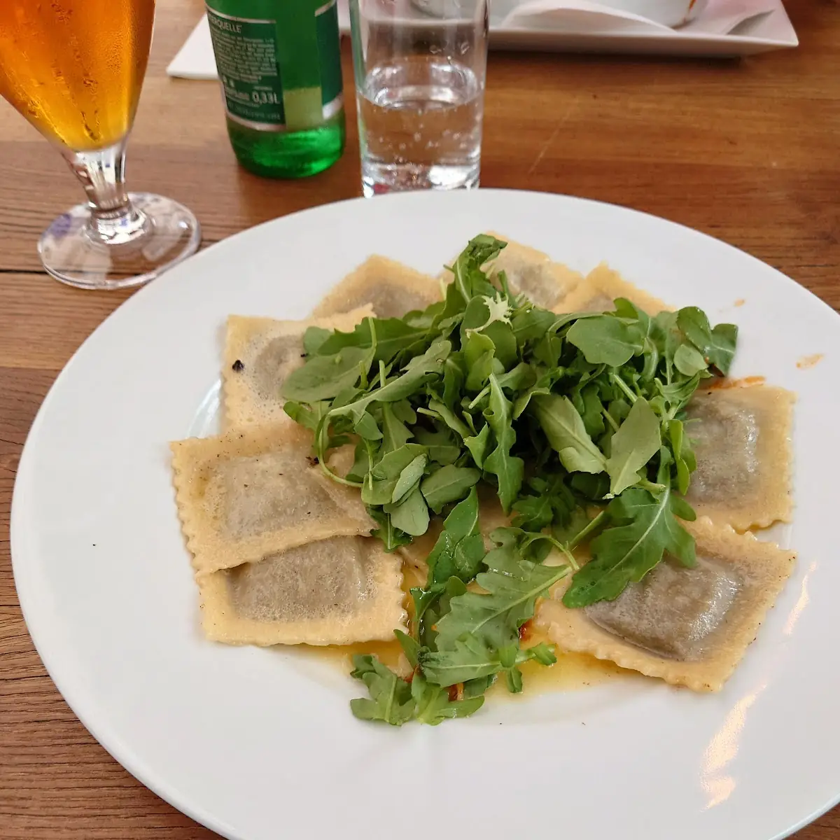 Ravioli Filled with Mushrooms