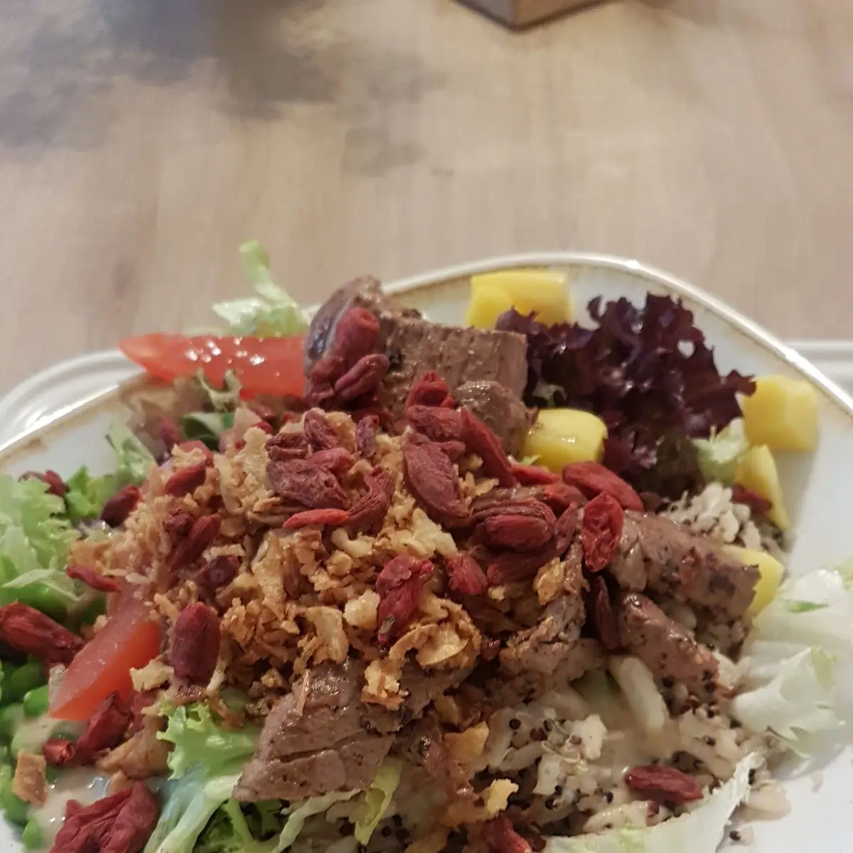 Crunchy Beef Bowl
