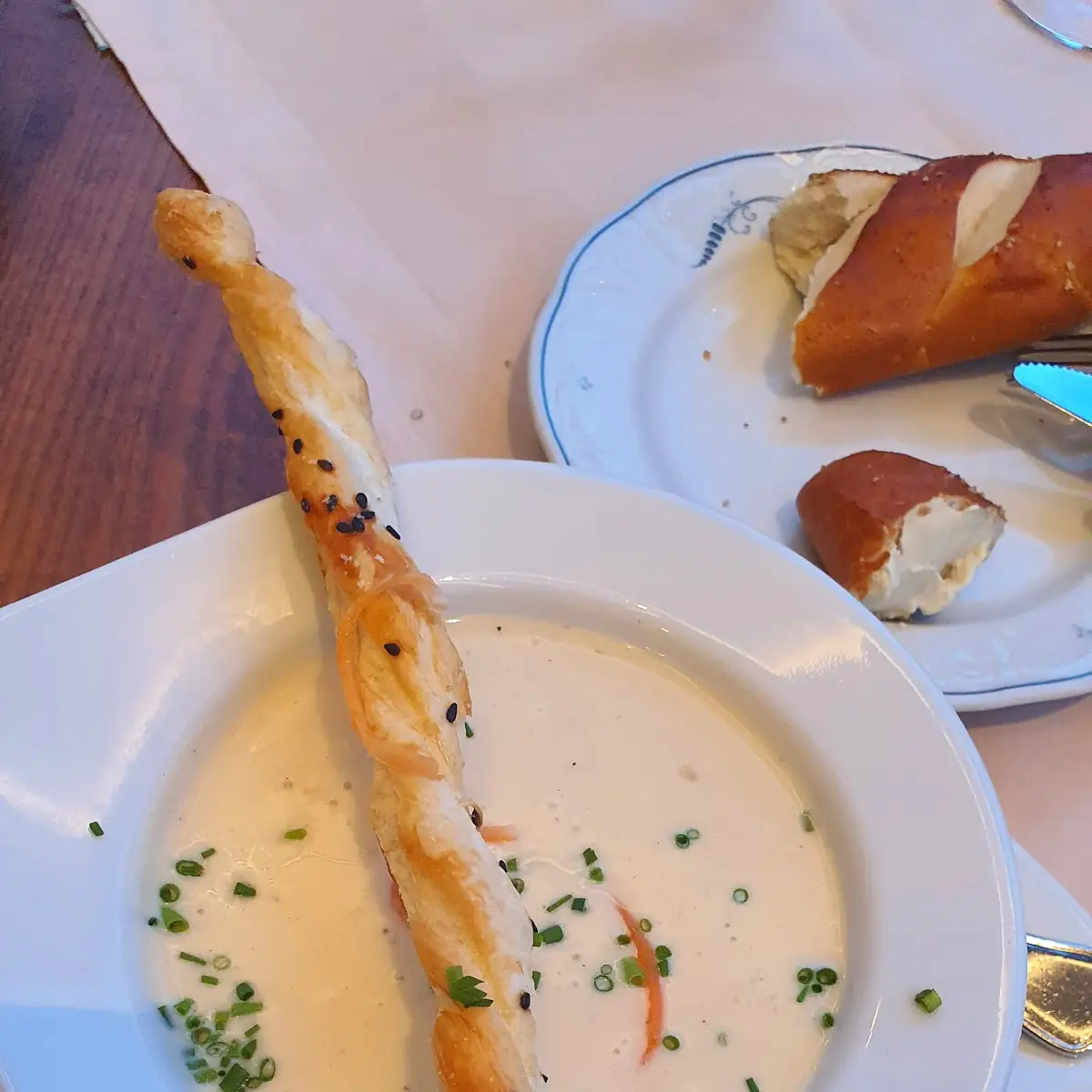Gemüsecremesuppe