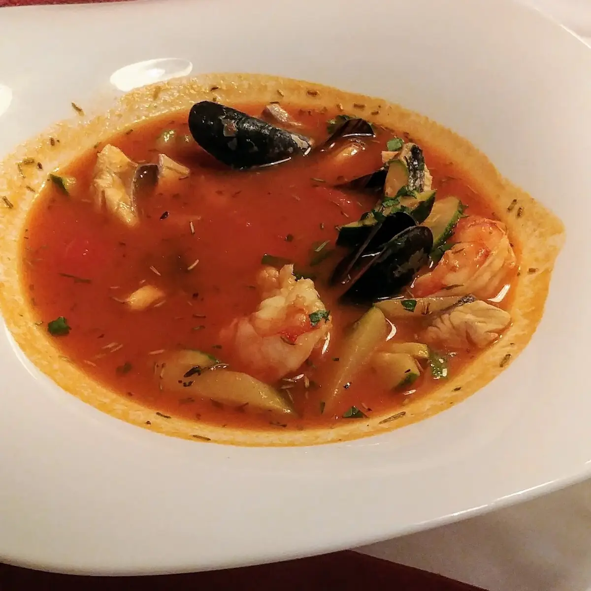 Meeresfrüchtesuppe