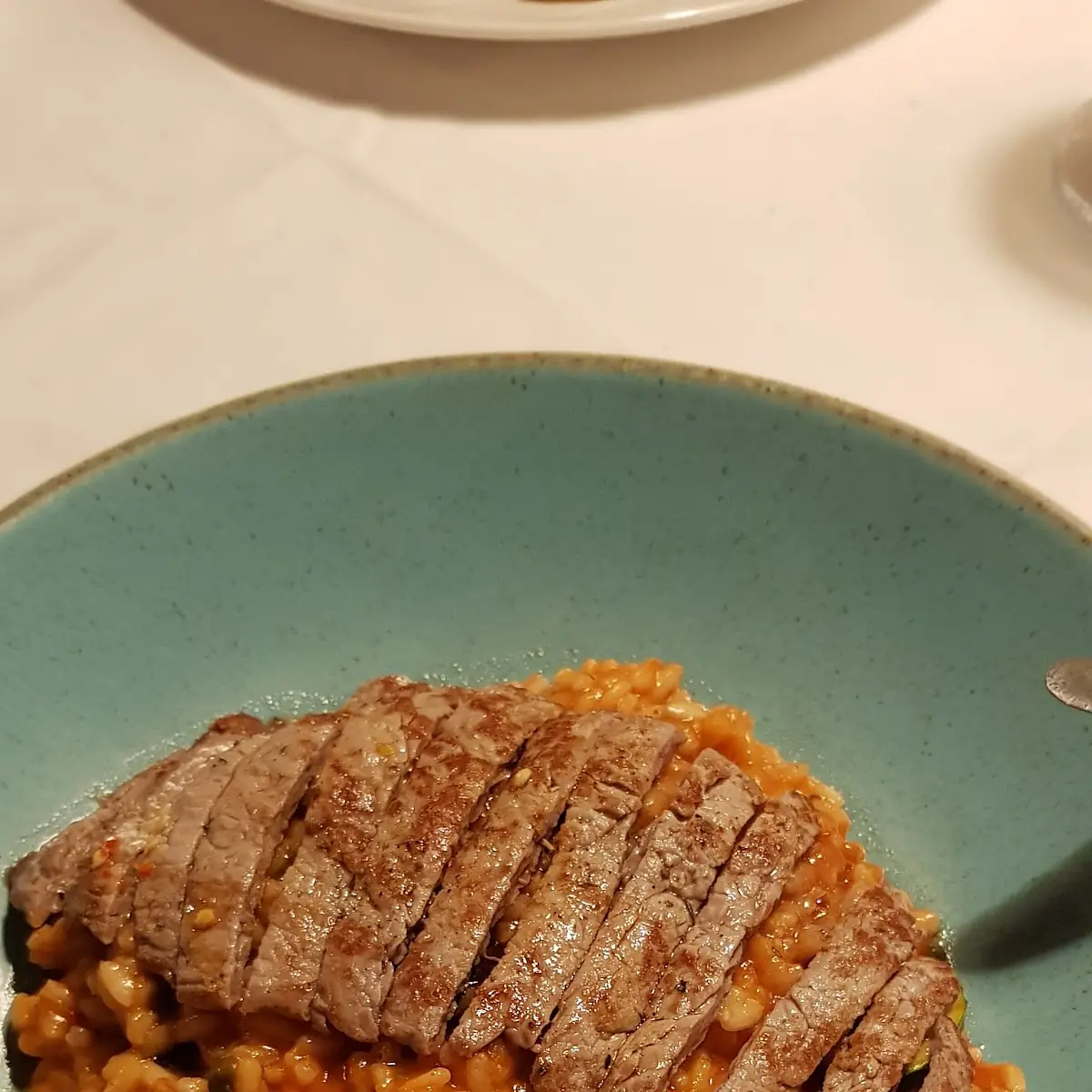 Tomaten Risotto Mit Rinderfilet