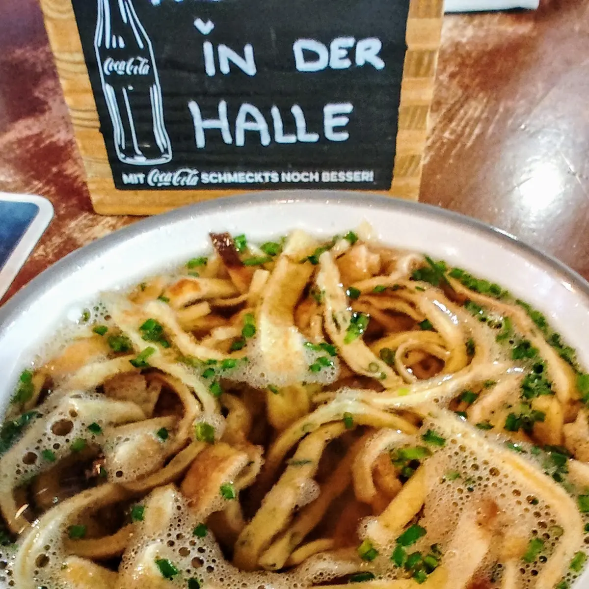 Pfannkuchen Suppe