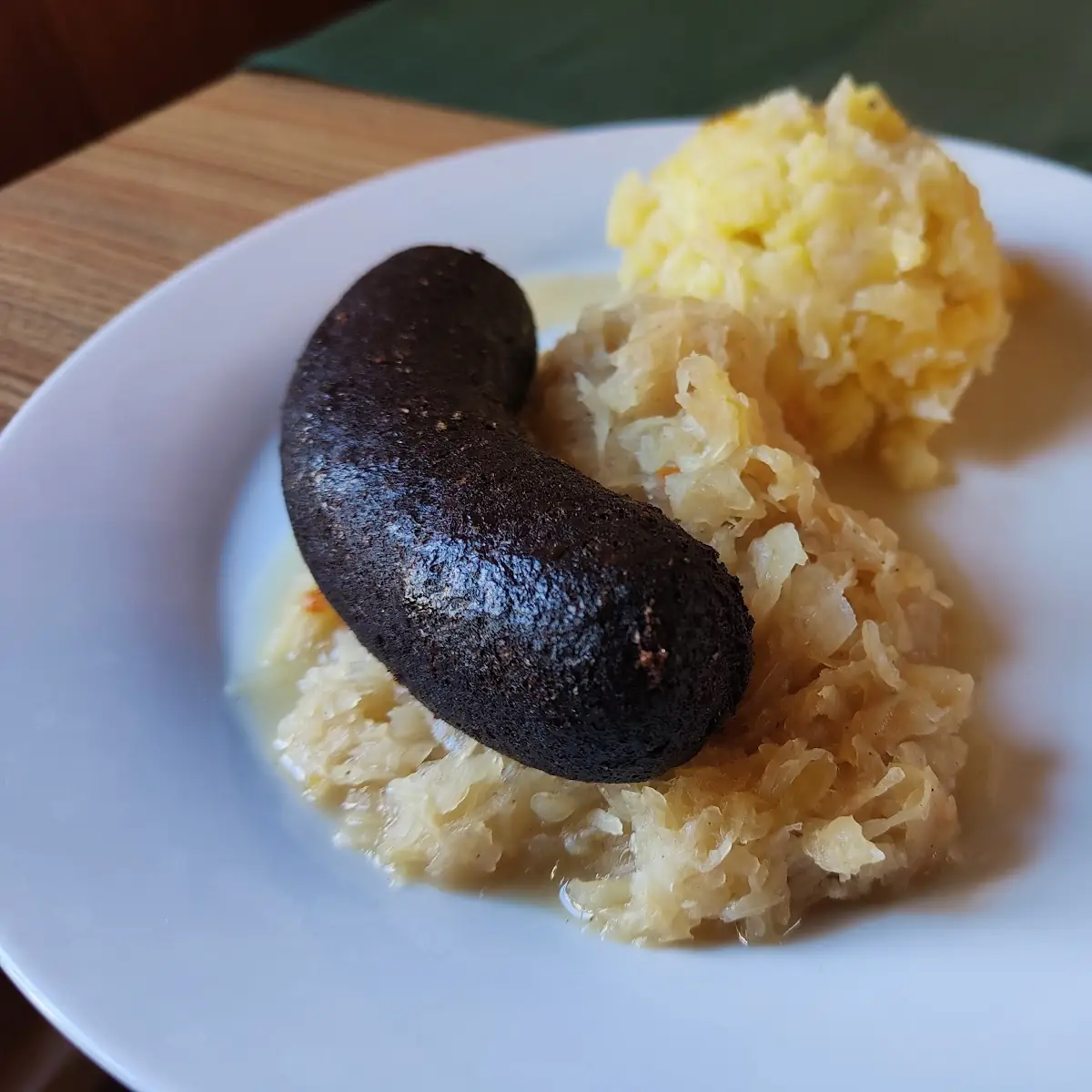 Blutwurst Mit Erdäpfel