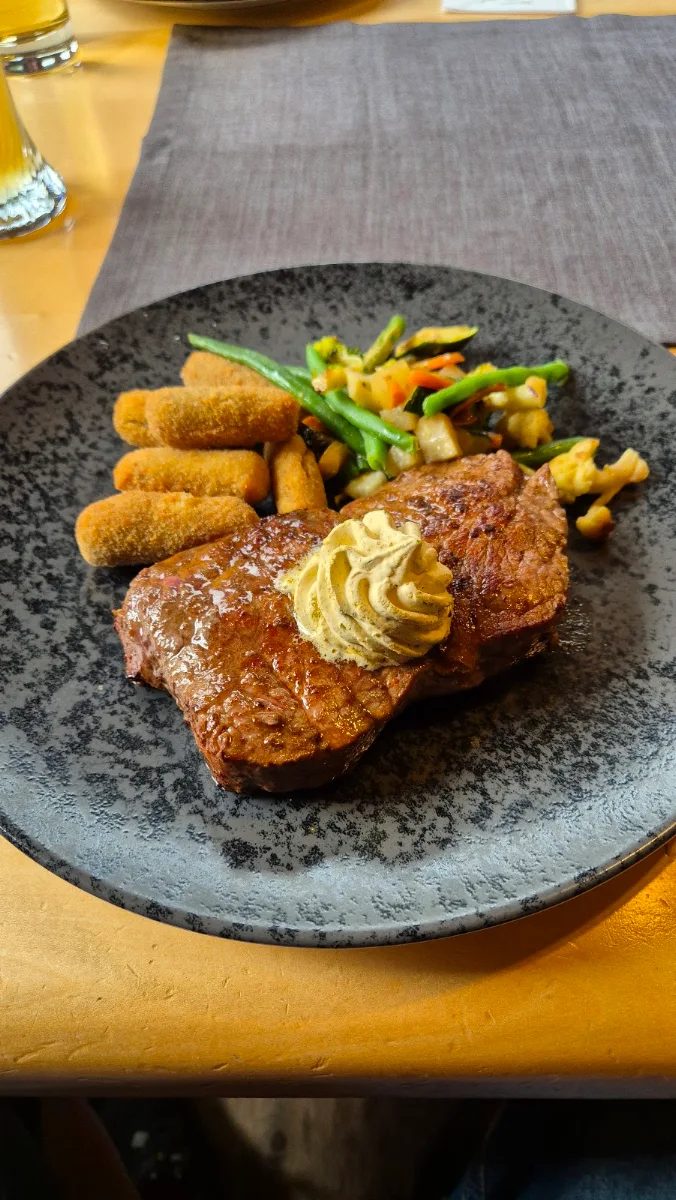 Entrecote Mit Beilage