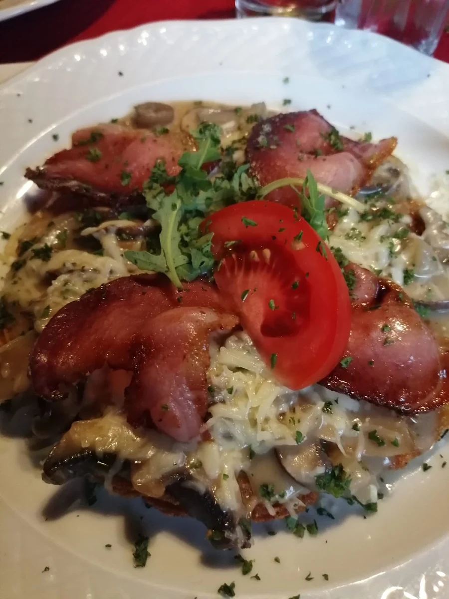 Rösti Mit Käse Und Schinken