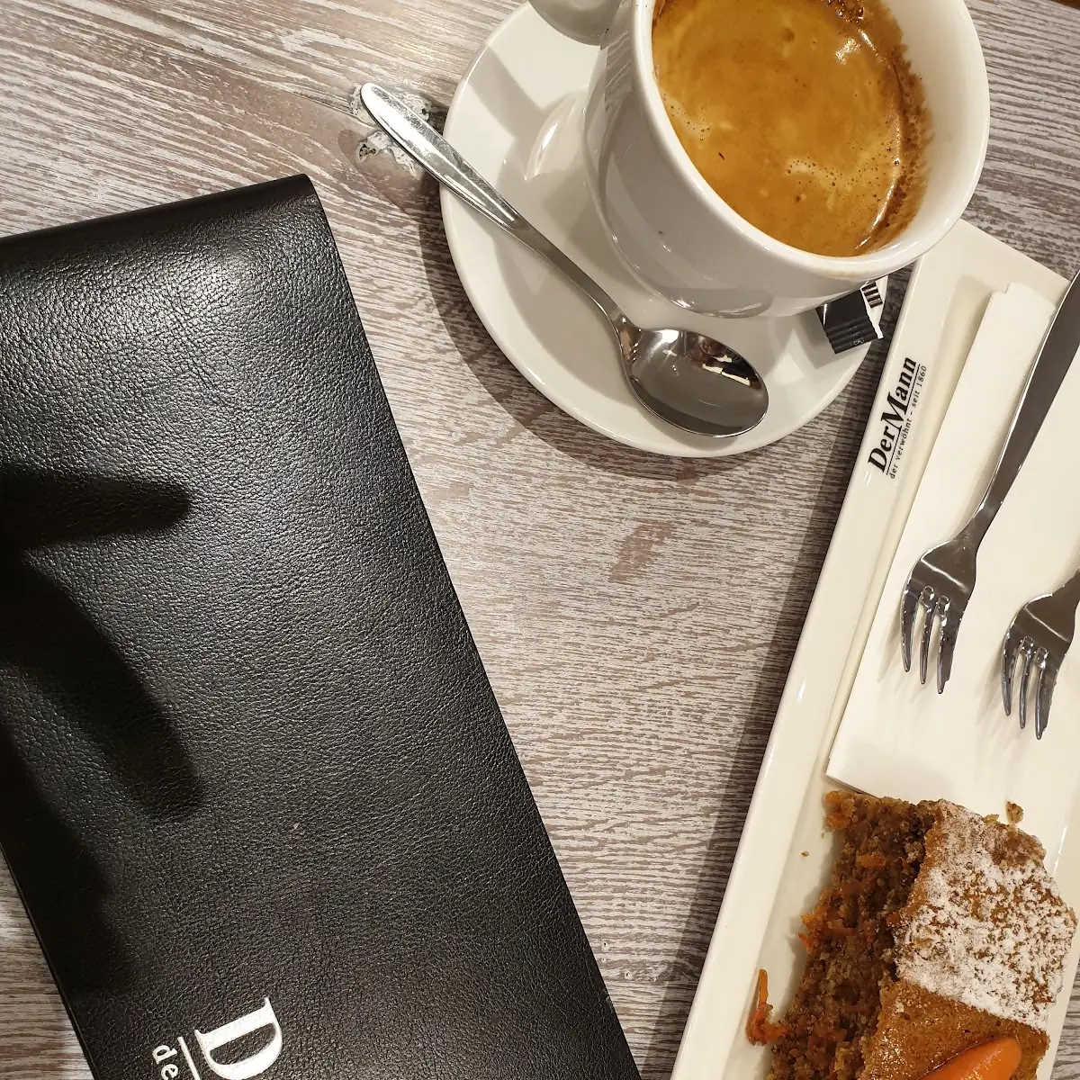 American Coffee and Carrot Cake