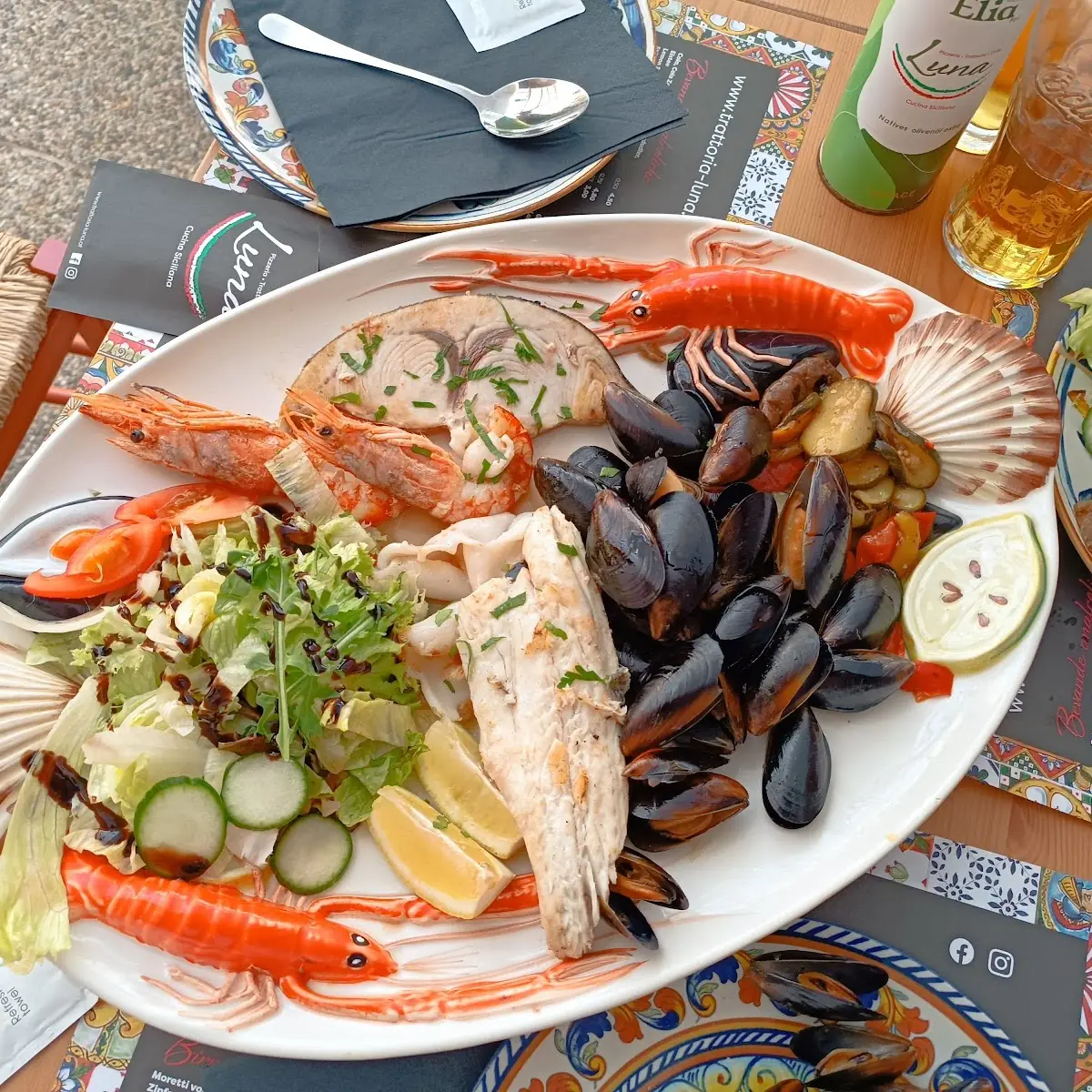 Fischplatte Vom Grill