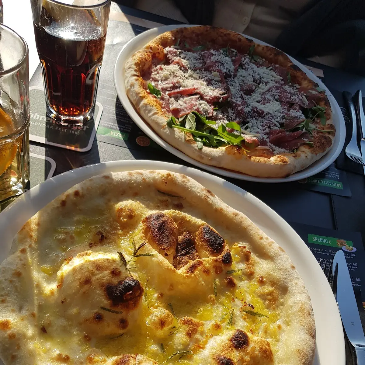 Pizza Knoblauch Rosmarin
