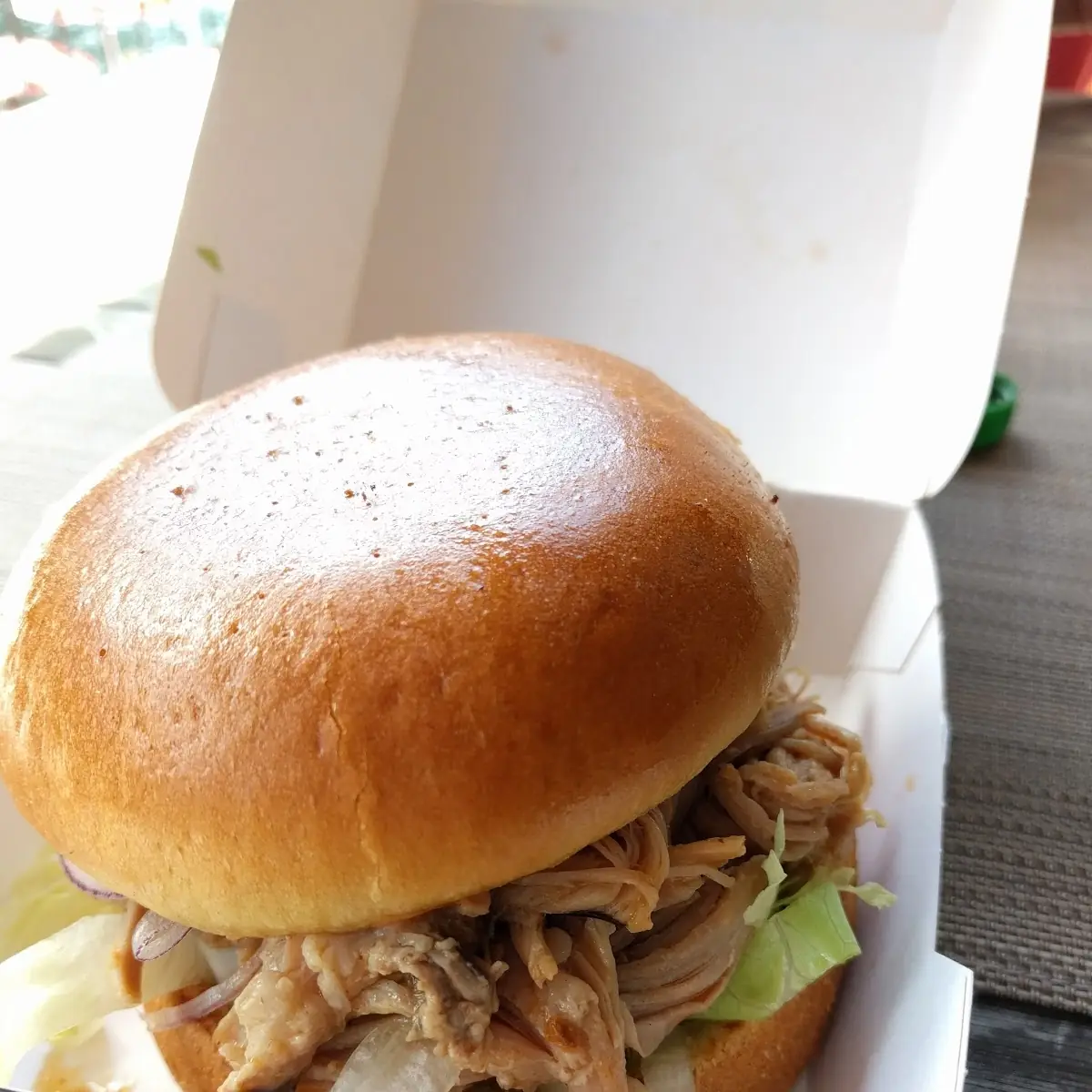 Pulled Pork Burger