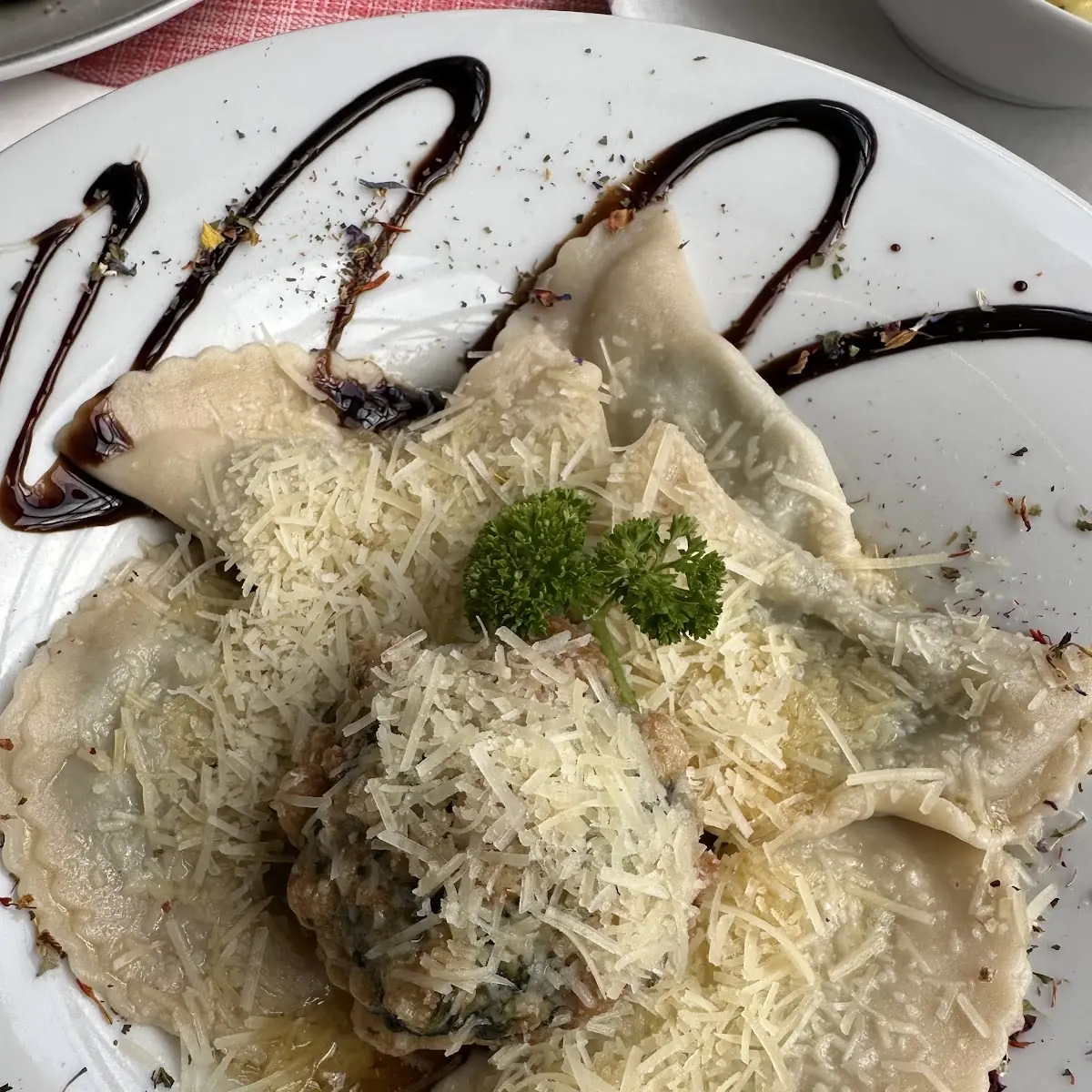 Schlutzkrapfen Mit Spinatknödel
