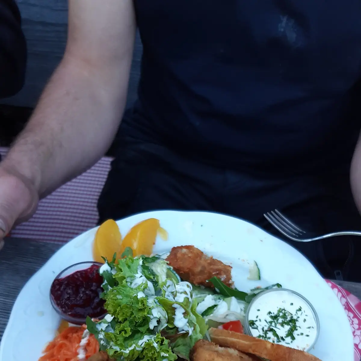 Backhendl Salatteller
