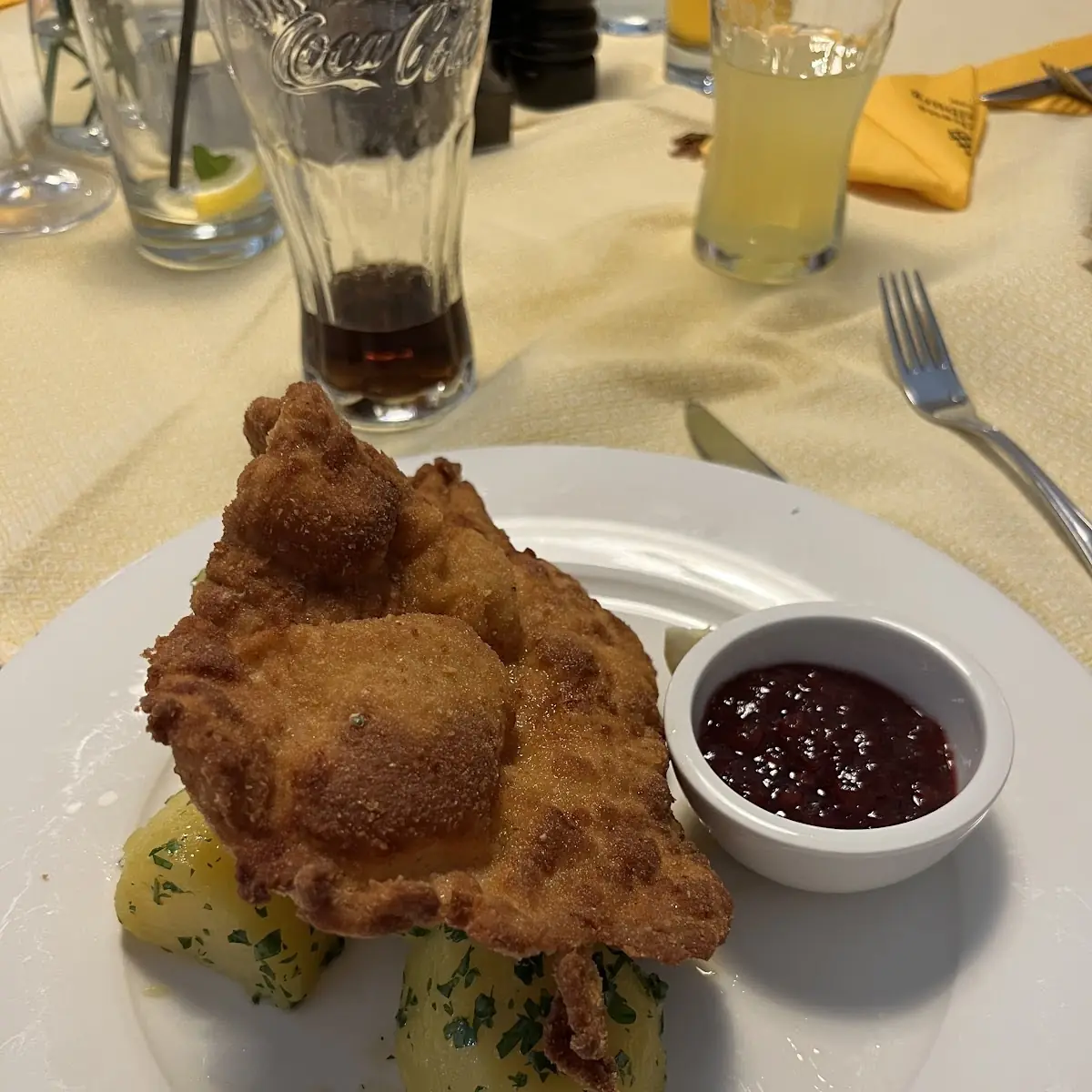 Schnitzel Mit Petersilienkartoffeln