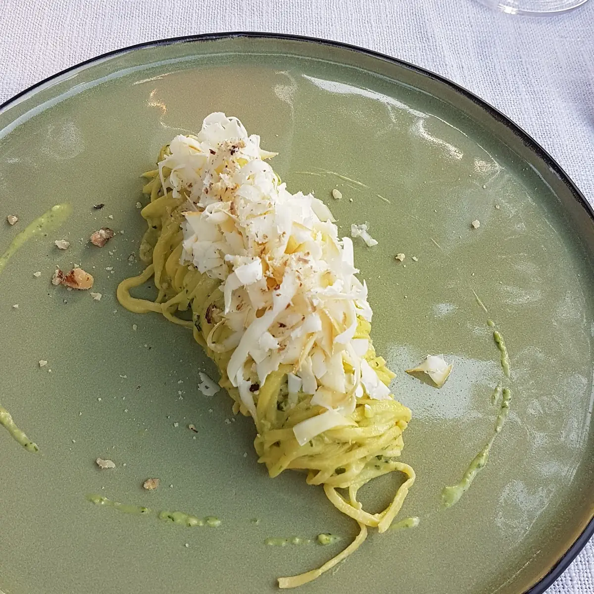 Handgemachte Nudeln Mit Bärlauch