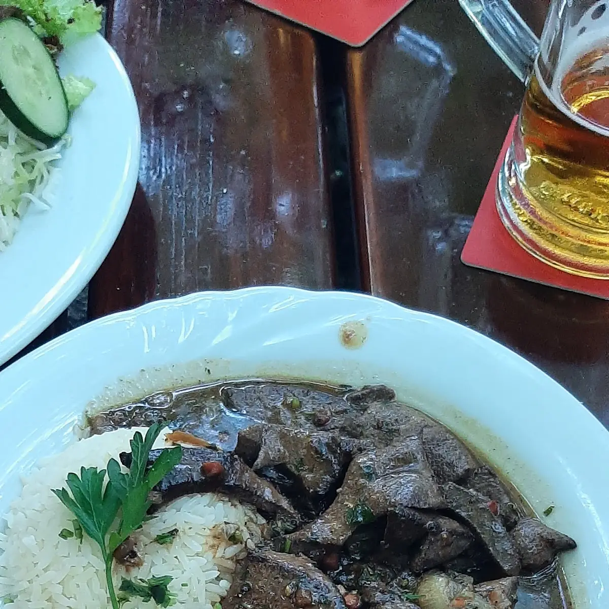 Geröstete Leber