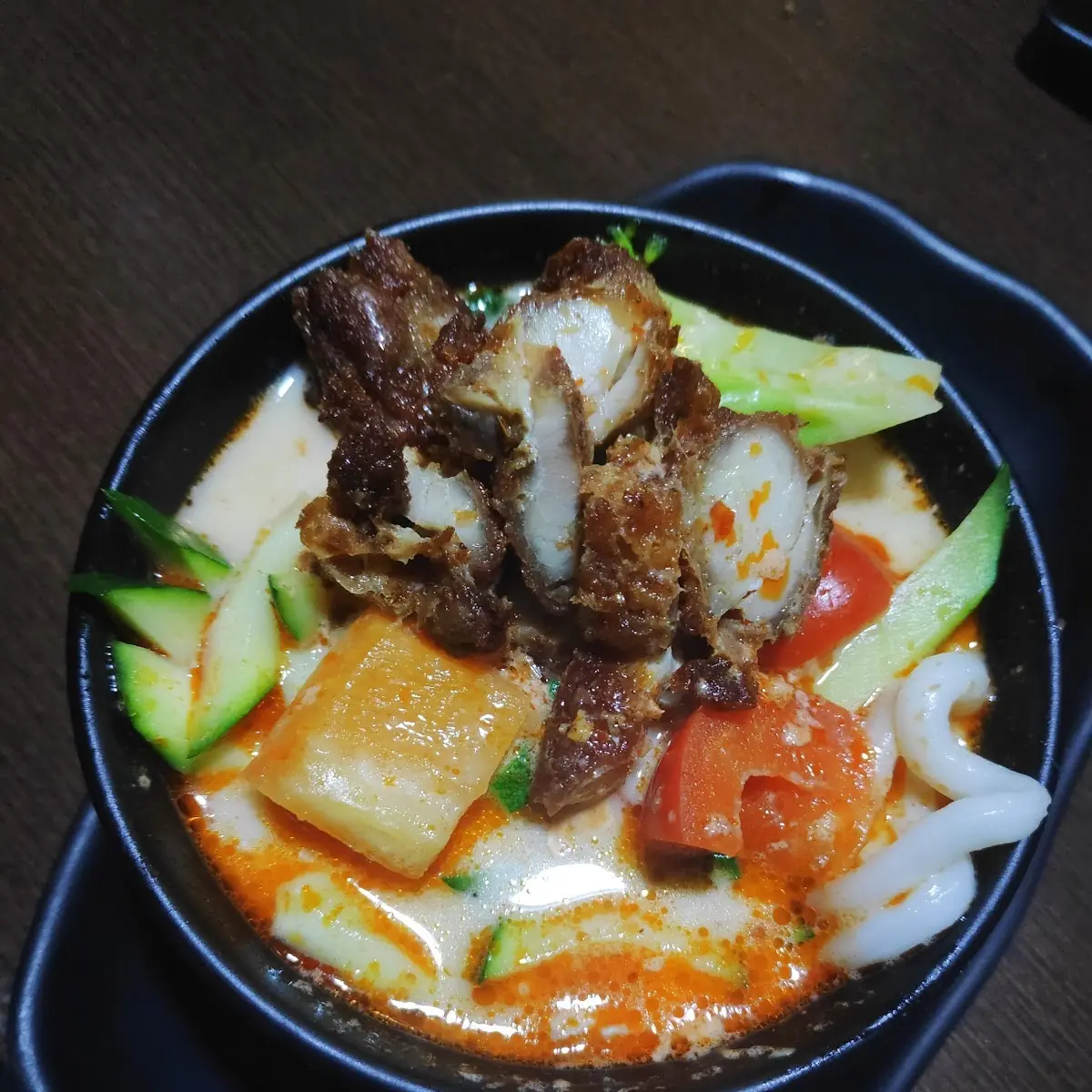 Ramen Curry Huhn