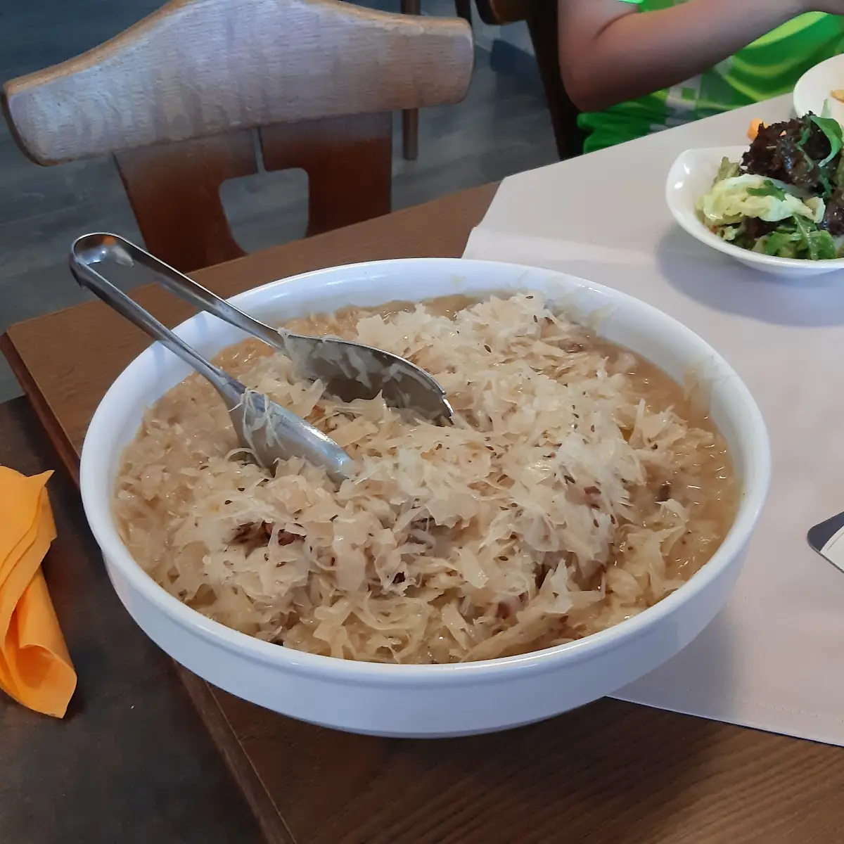 Warmer Krautsalat