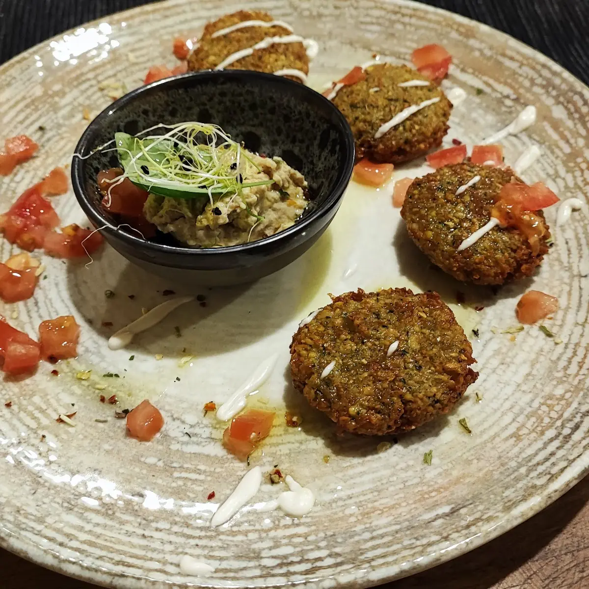 Falafel Teller