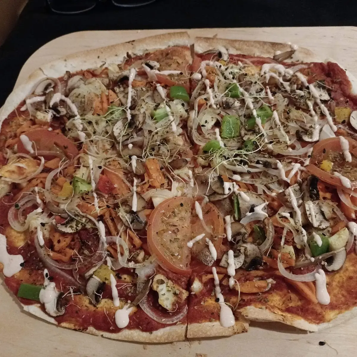 Flammkuchen Vegetarisch