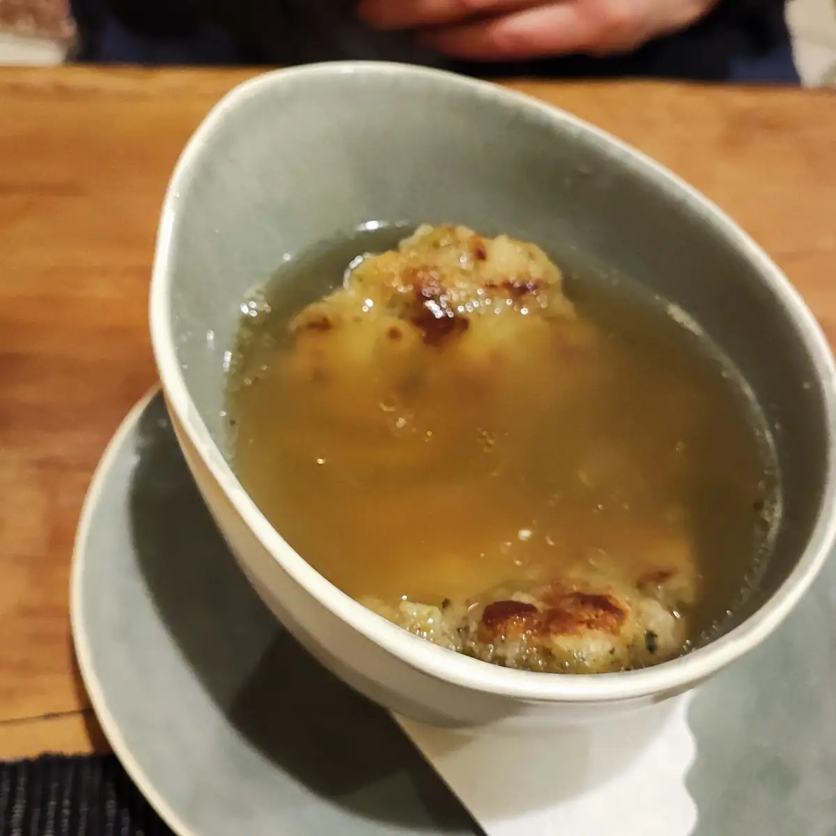 Kaspressknodelsuppe