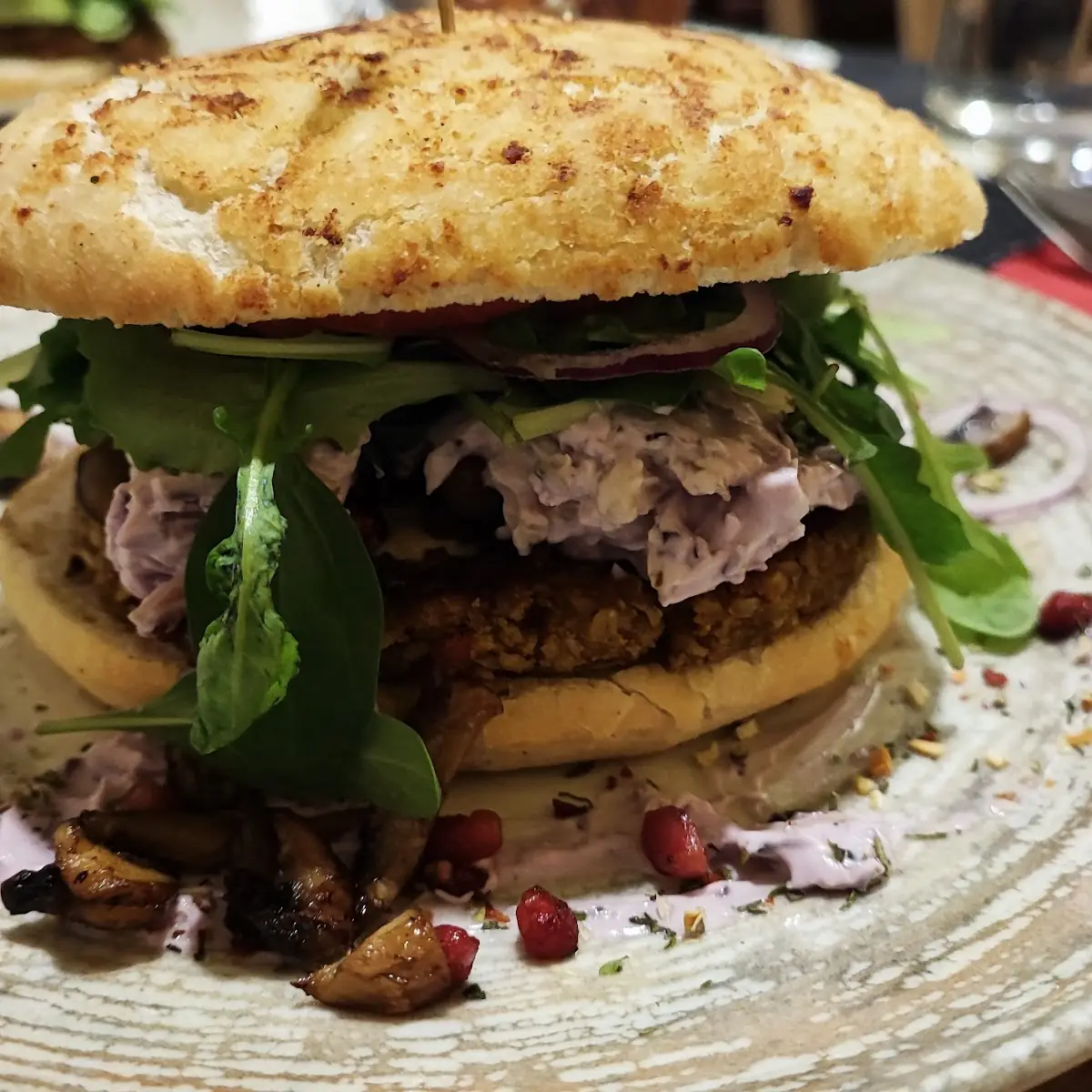 Kürbisburger