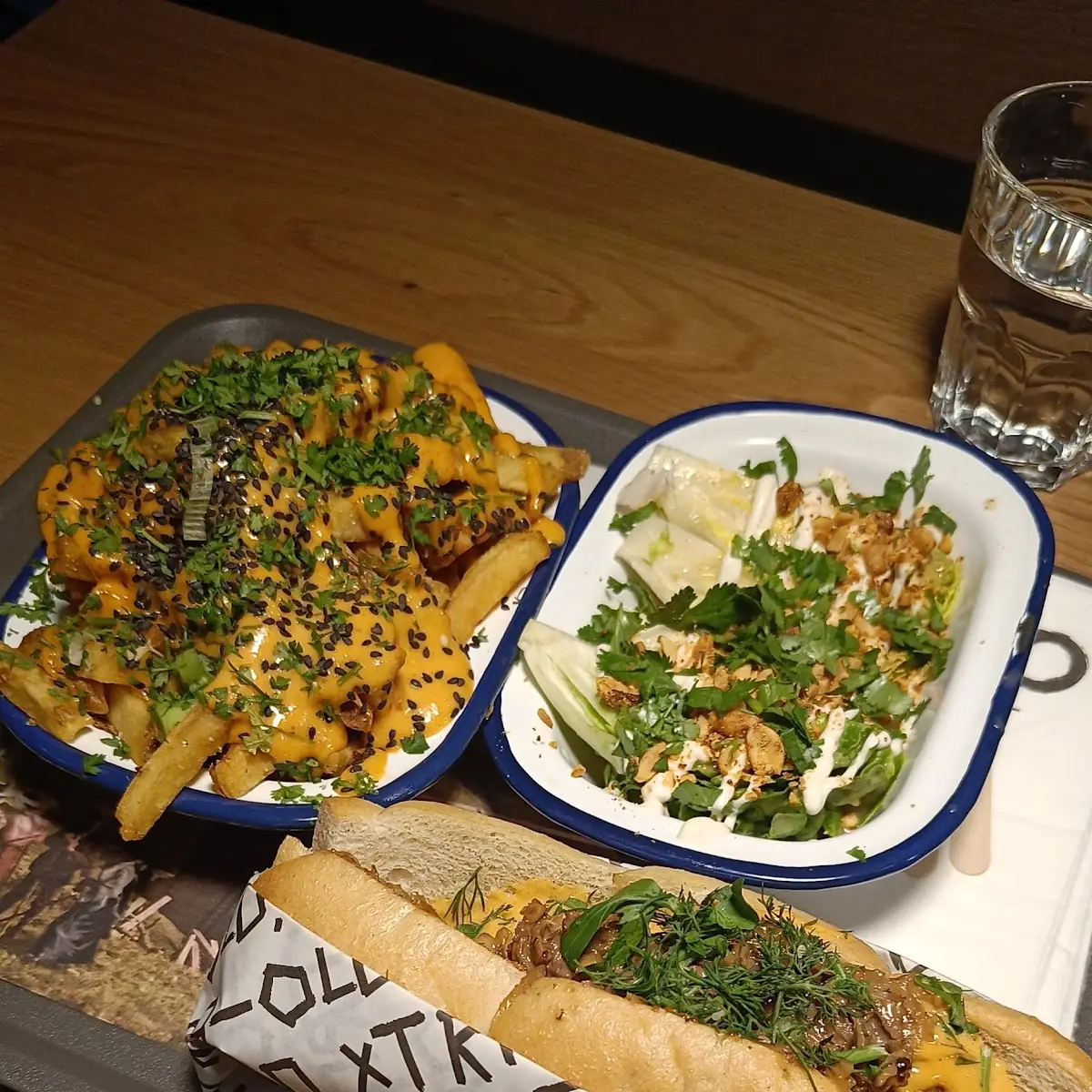 Philly Cheese Steak Fries & Salad Wedges