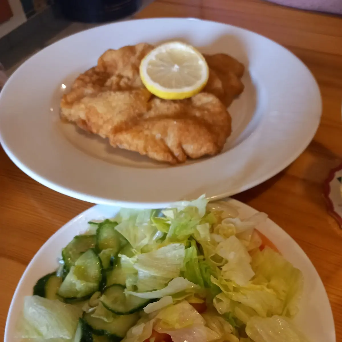 WR Schnitzerl Mit Gem Salat