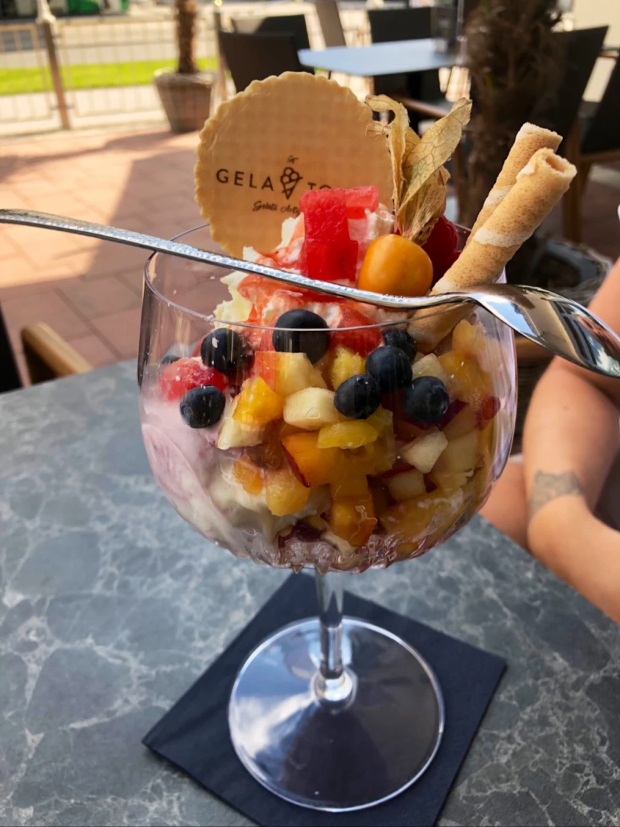 Eis Mit Früchten