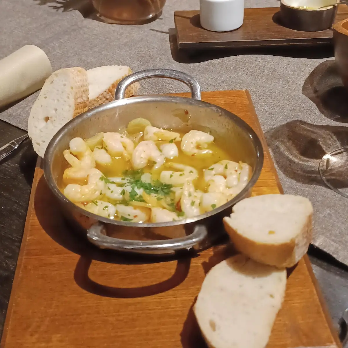 Knoblauch Garnelen