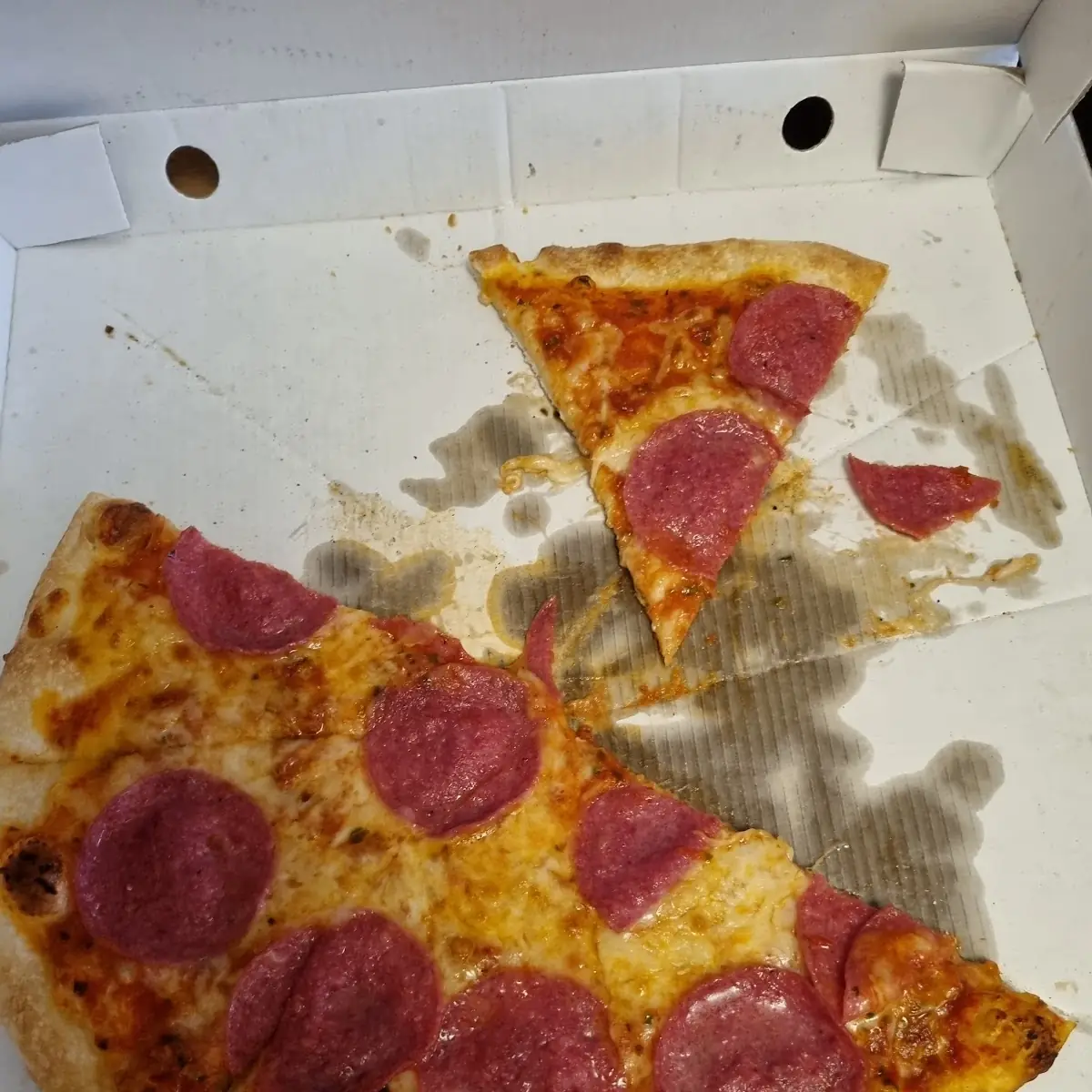 Salami Pizza