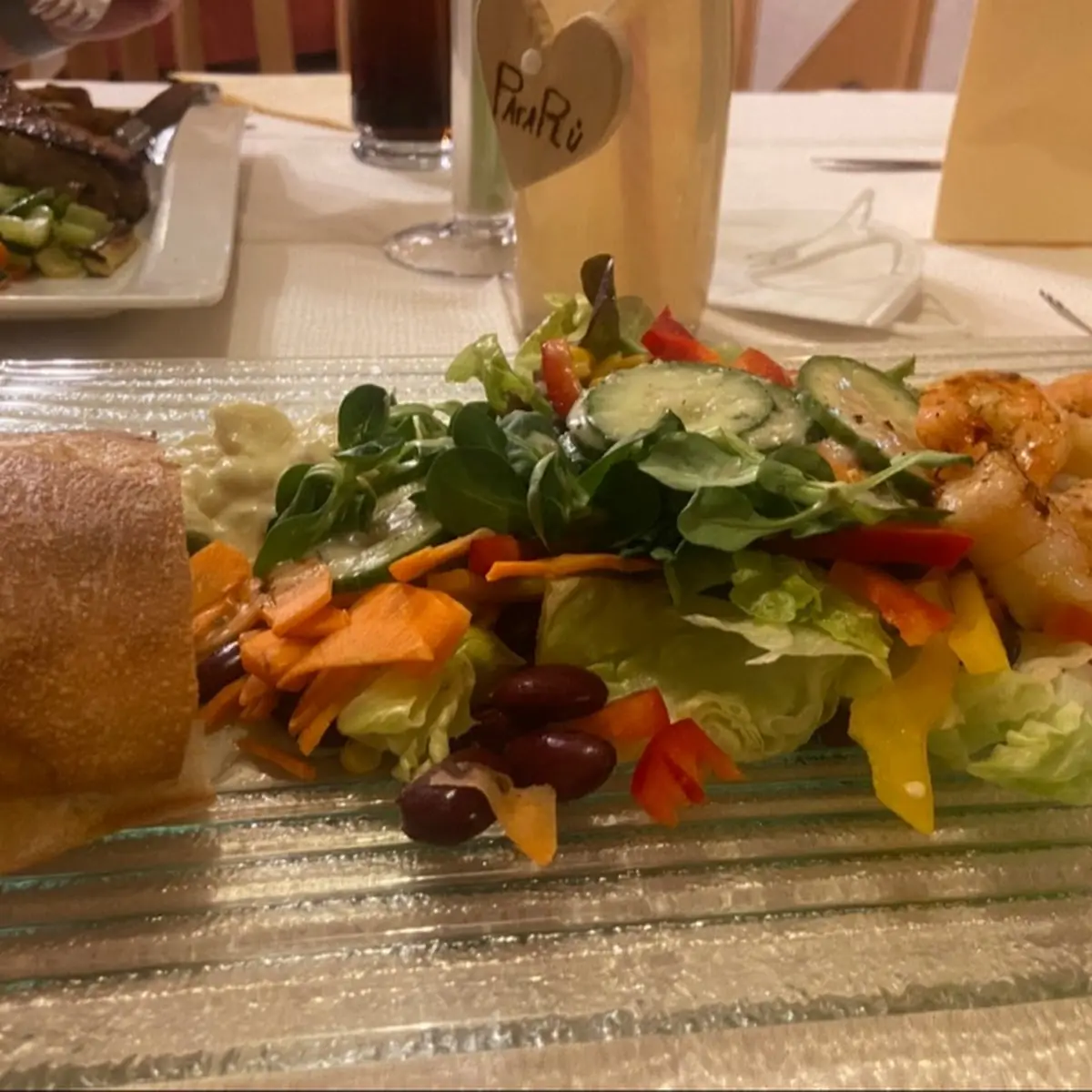 Garnelen Salat