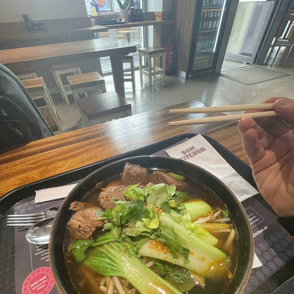 Big Noodle Soup with Beef