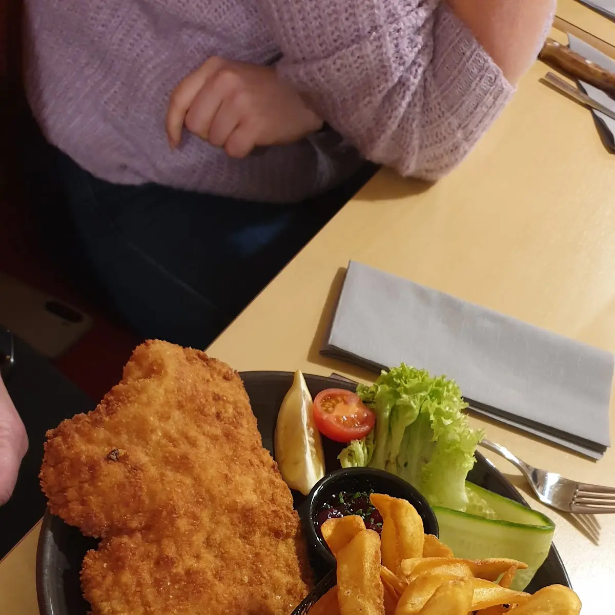Schnitzel Mit Pommes
