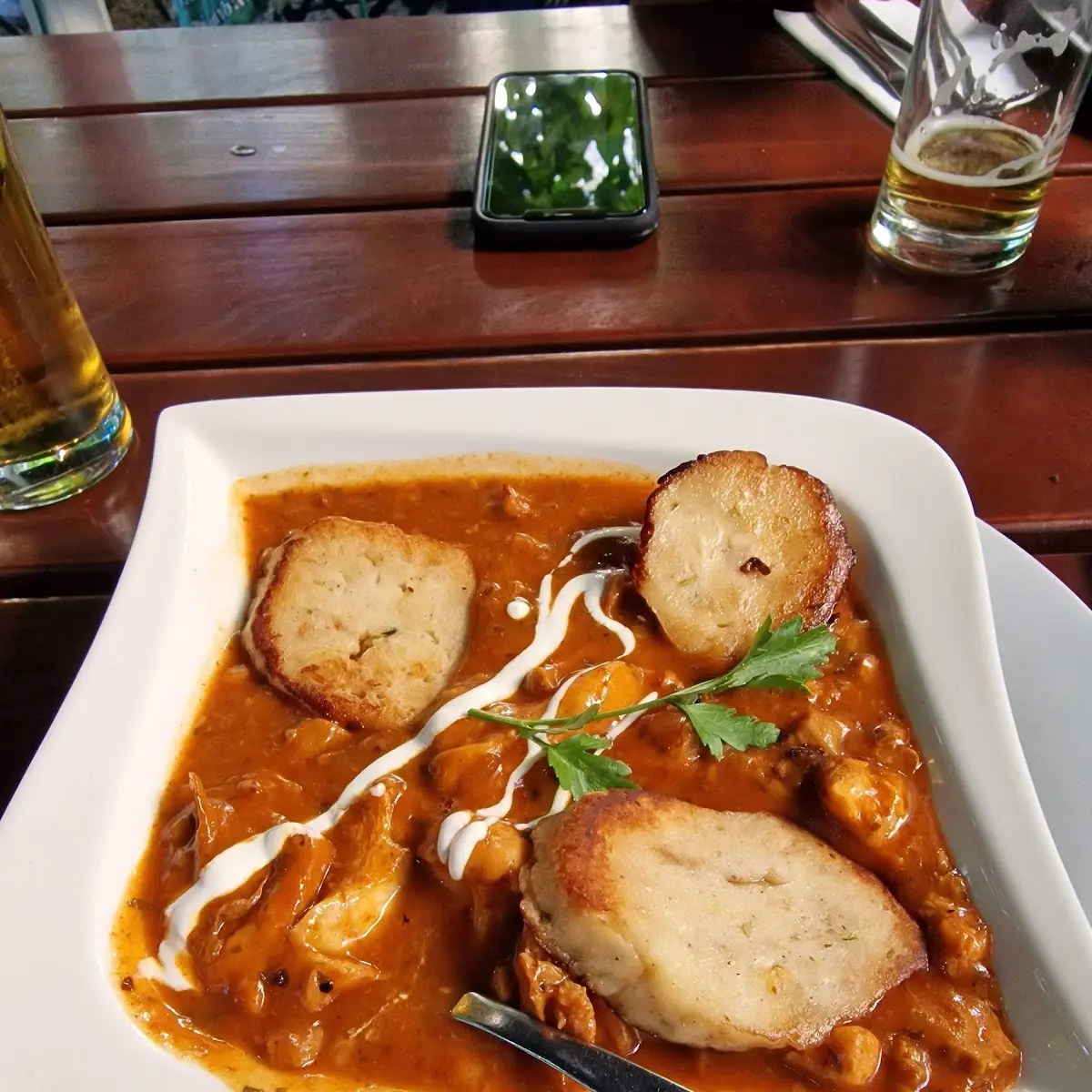 Eierschwammerl Gulasch
