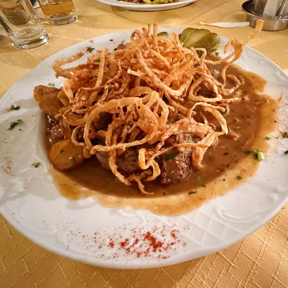 Zwiebelrostbraten