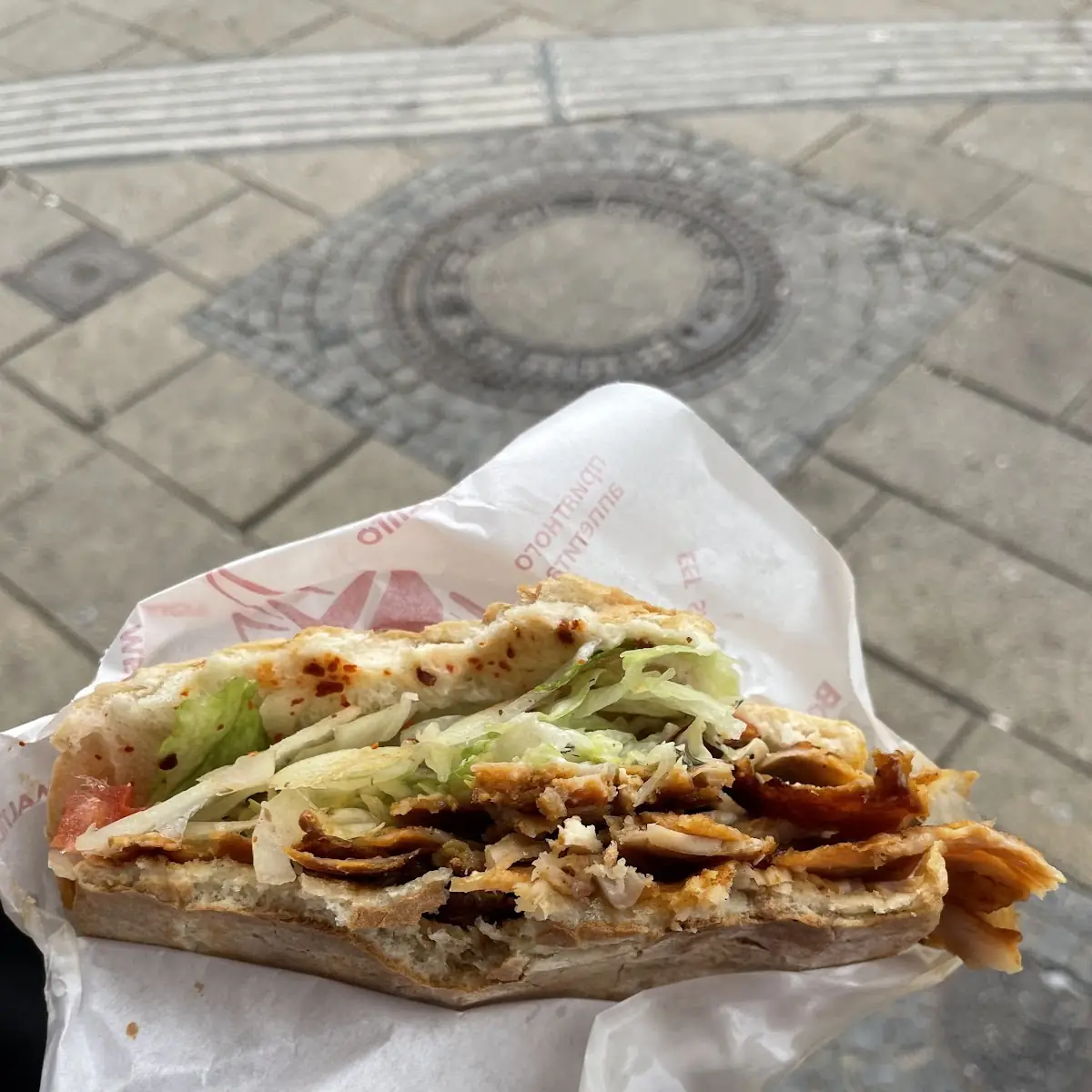 Hühner Kebab