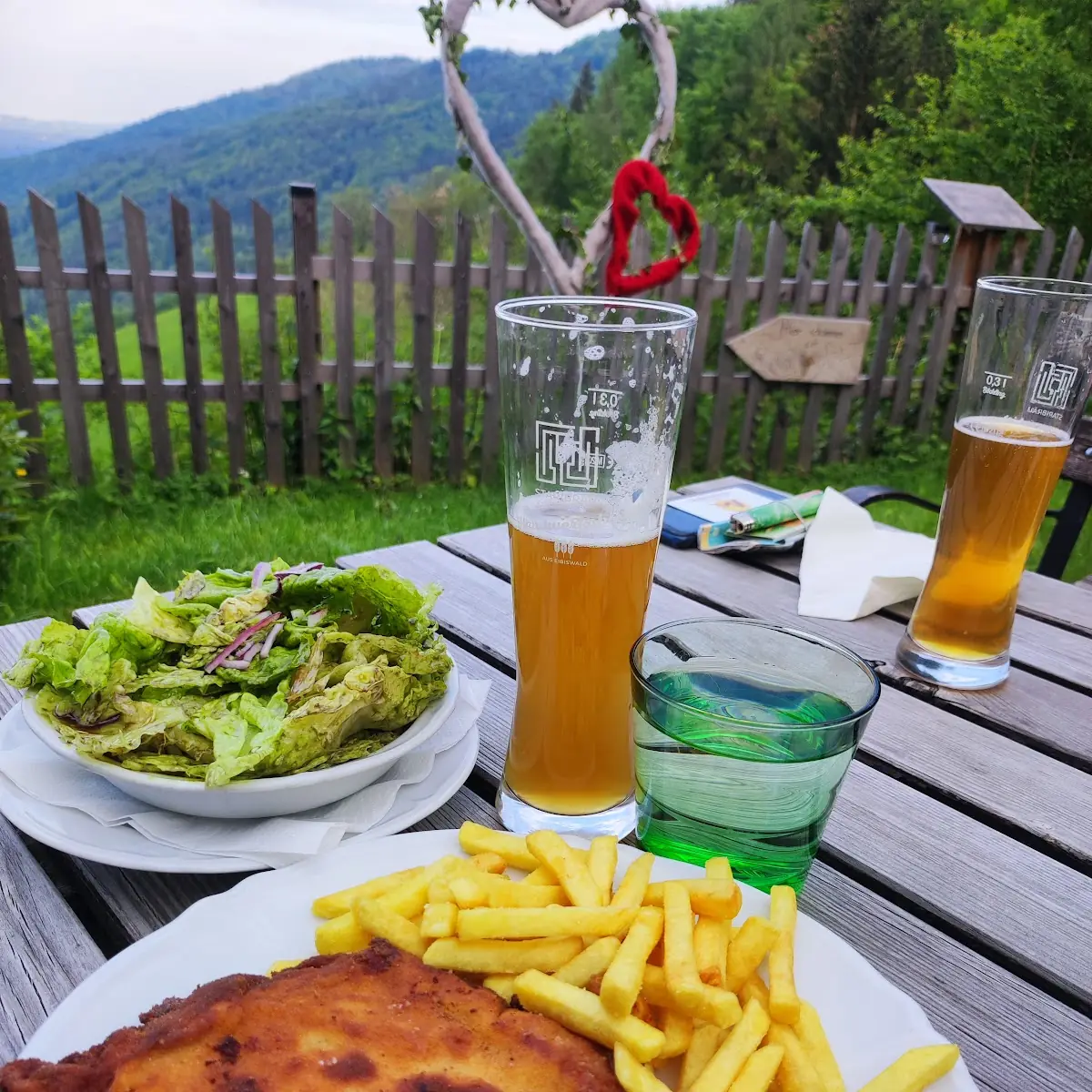 Wiener Schnitzel Mit Pommes