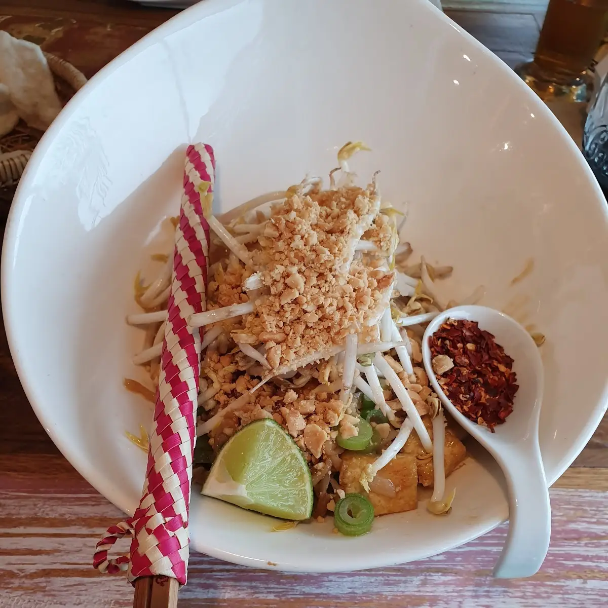 Pad Thai Mit Huhn