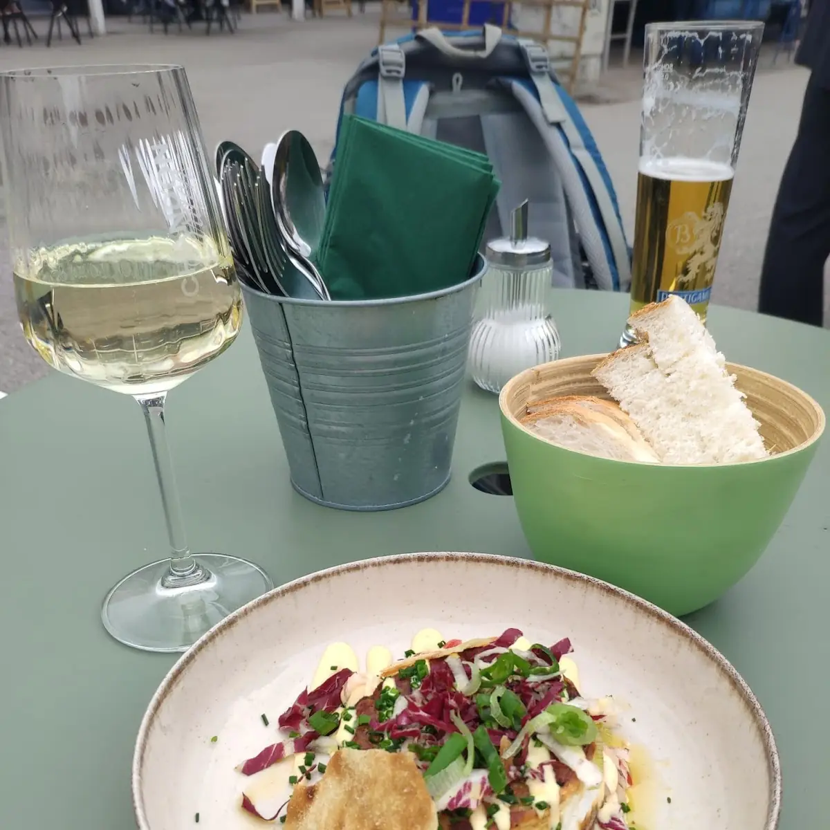 Gebratener Ziegenkäse