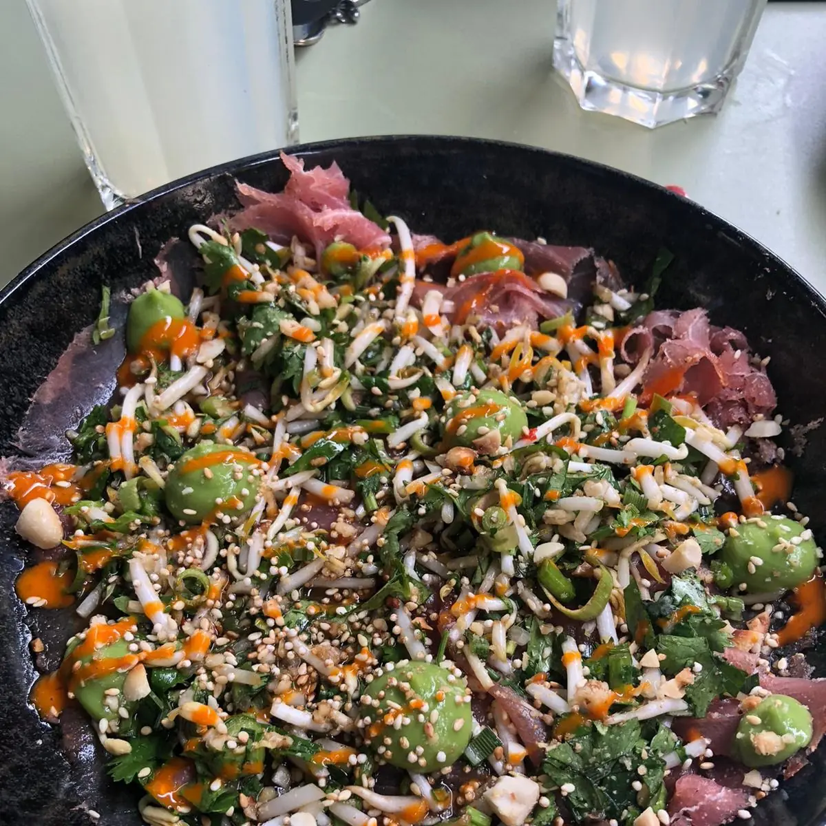 Thunfisch Carpaccio