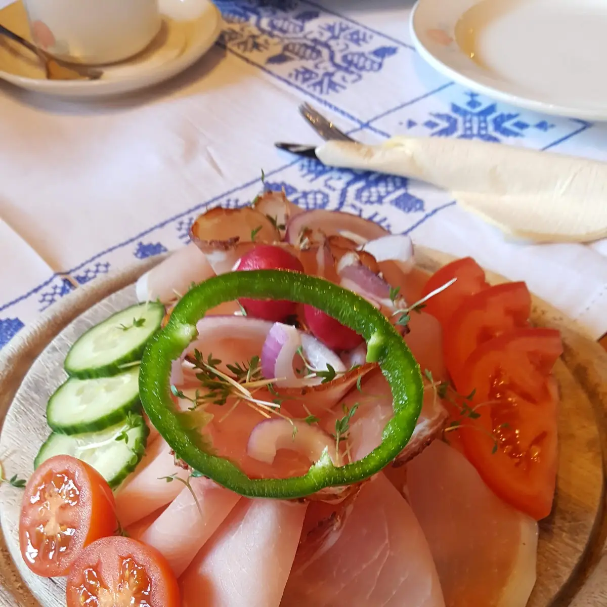 Schinkenplatte
