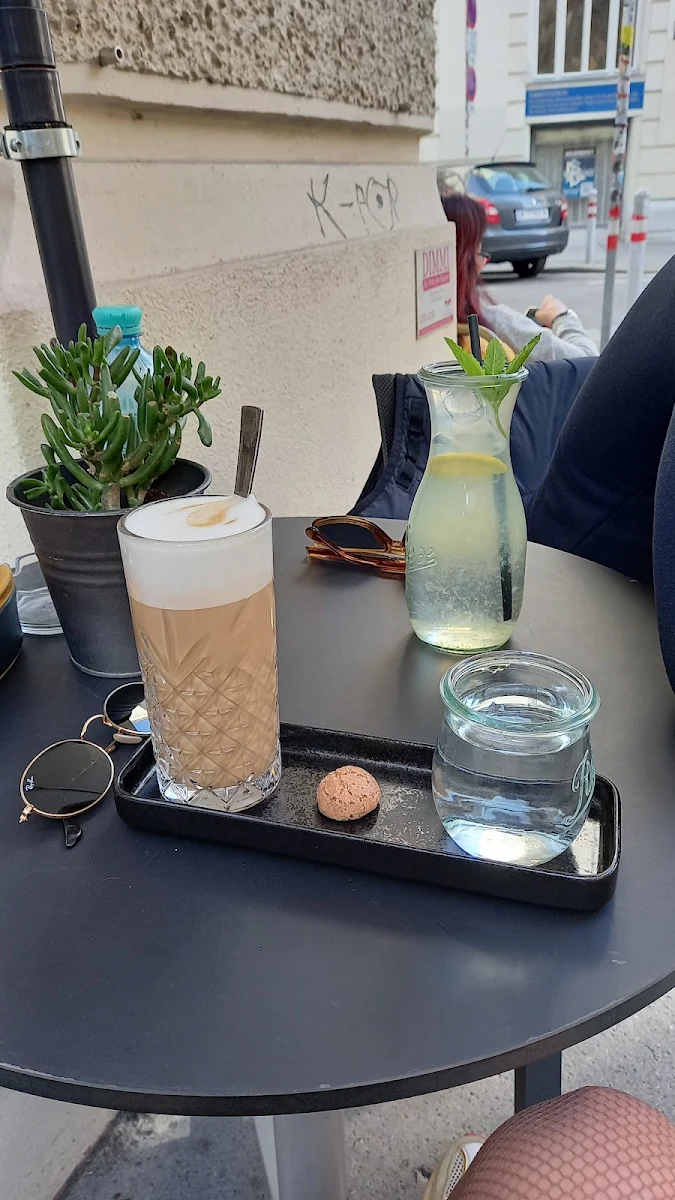 Caffee Latte And Lemonade