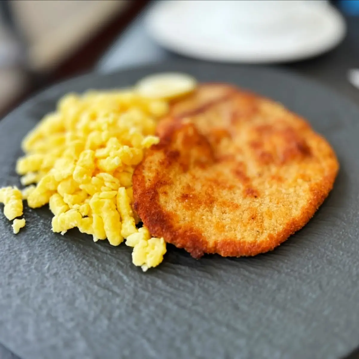 Kinderschnitzel Mit Spätzle