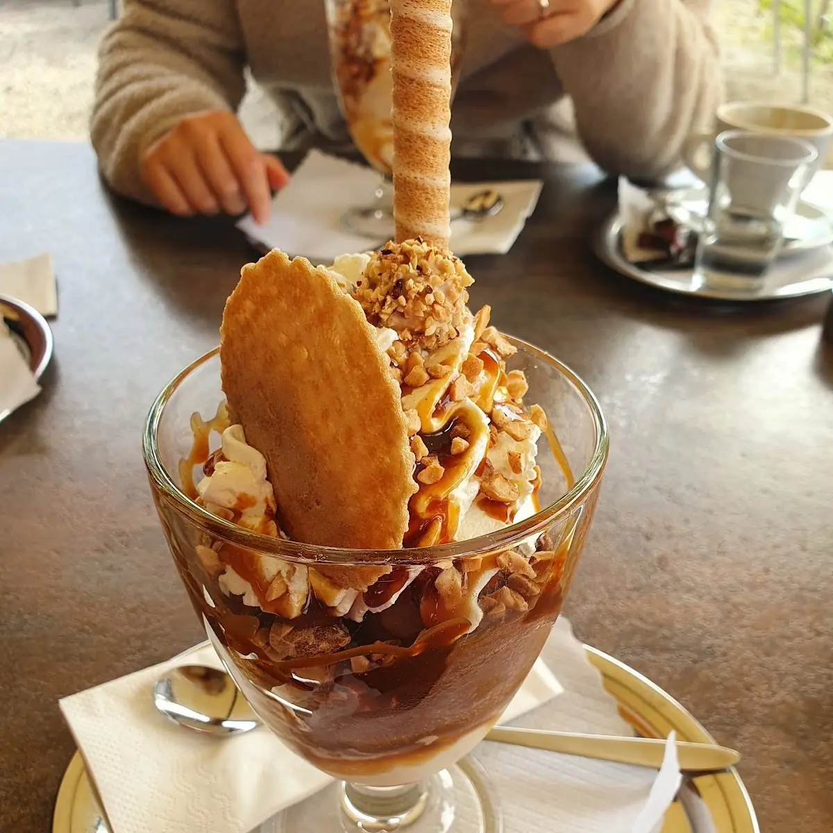 Krokantbecher