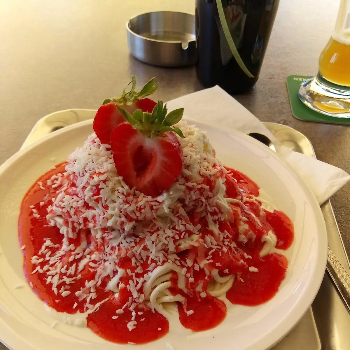 Spaghetti Eis