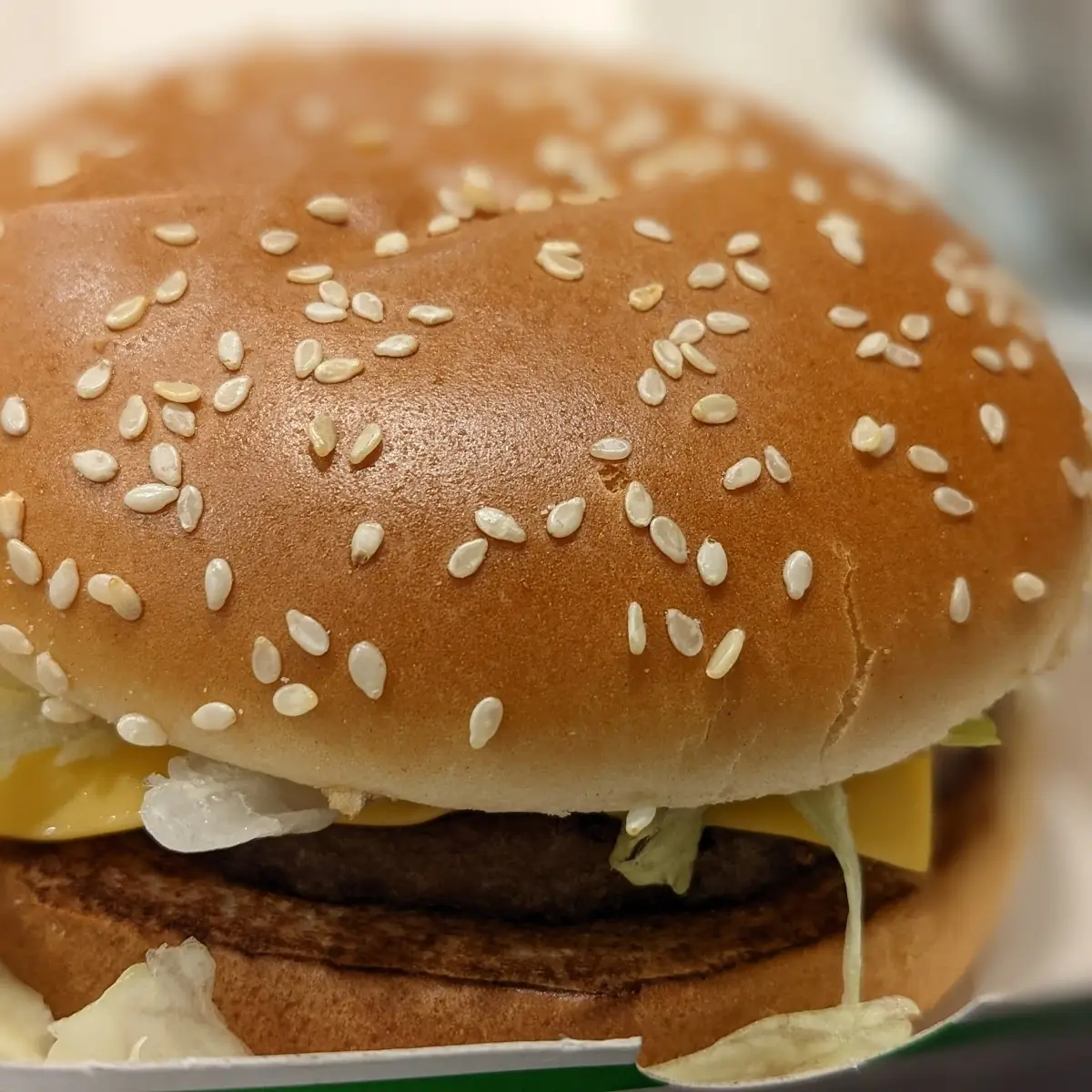 Burger Cappuccino Pommes