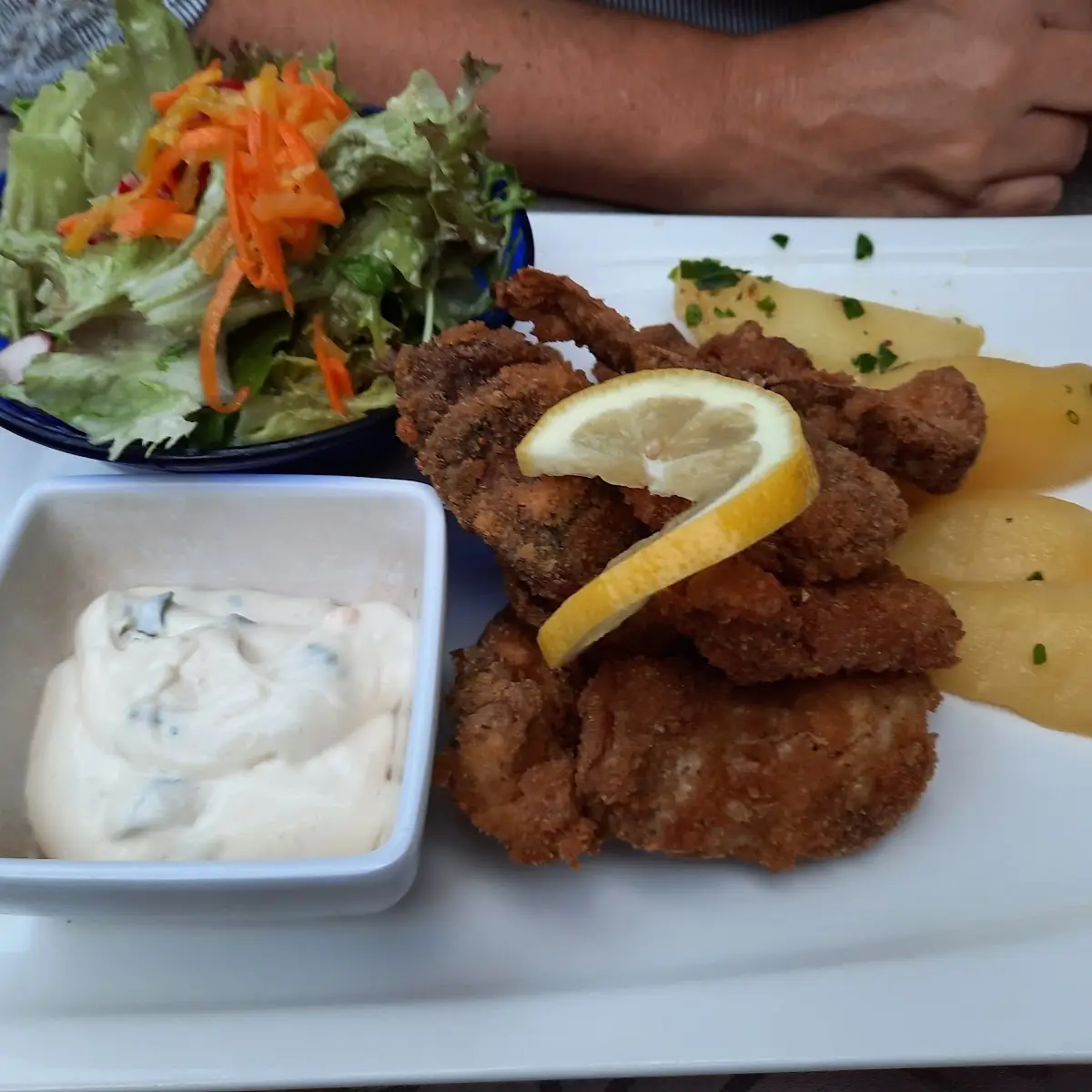Backhendlsalat